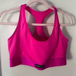 Savage X Fenty Vibrant Pink Sports Bra NWOT